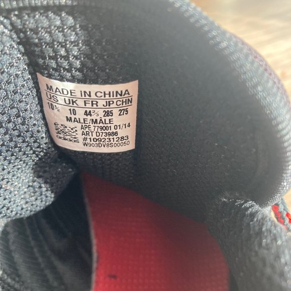 Adidas EQT Key Trainer OG Black/Red Size 10.5 - Picture 7 of 7